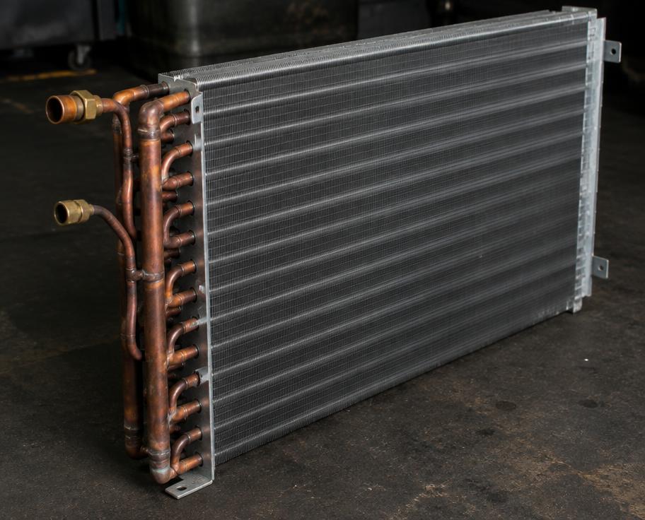 Air conditioner condenser coil