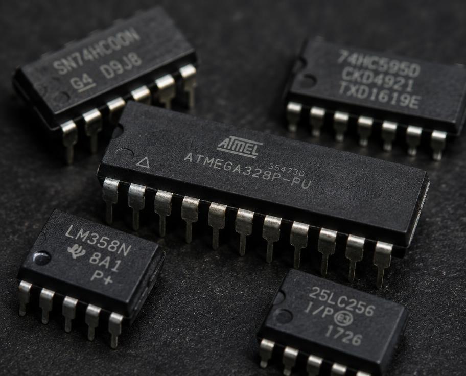 Integrated circuits and electronic components
