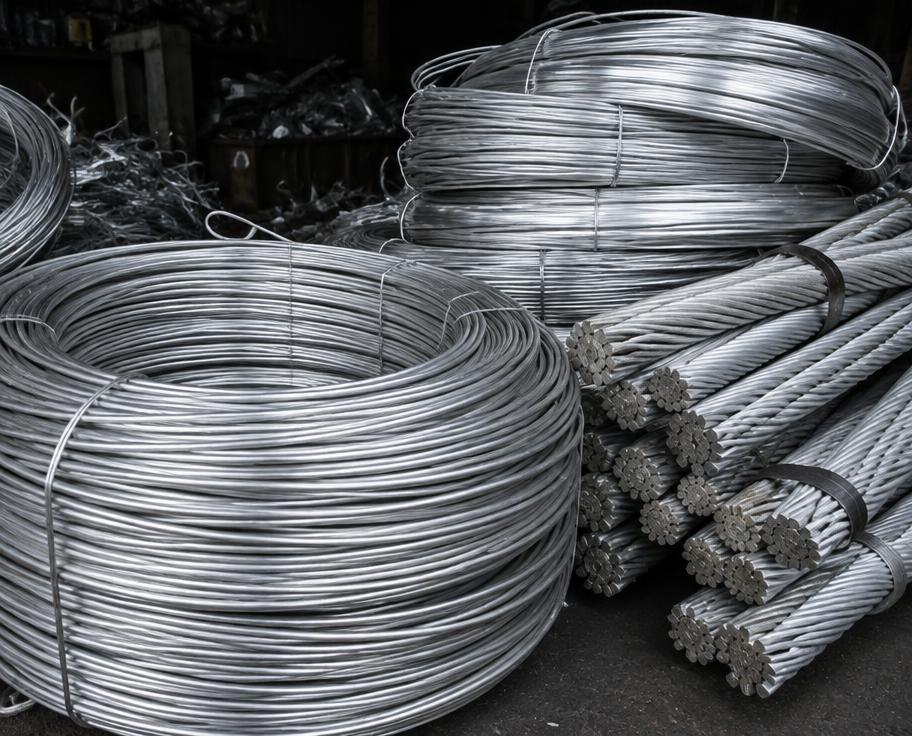 Aluminium wire and cable scrap